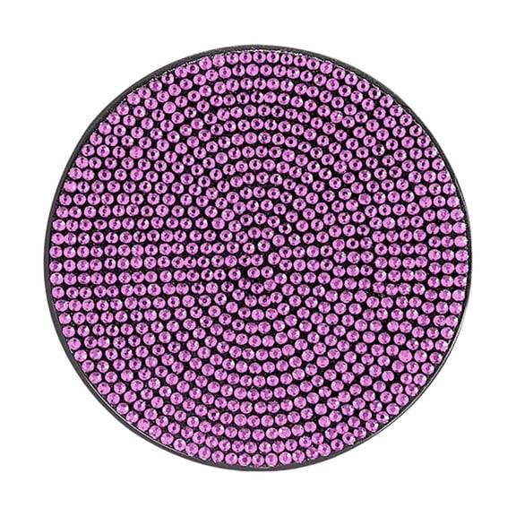 Universal Bling Rhinestone Car Cup Holder Insert Silicone Shockproof Drink Pad Accessory