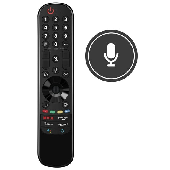 Replaced AKB76036201 MR21GA Voice Magic Remote Control Fit for LG 2021 4K NanoCell TV 55UP75006LF NANO90