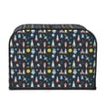 thumbnail image 2 of Lsque Rocket Space Print 4 Slice Toaster Cover , Kitchen Appliance Dustproof Protector , Toaster Protector Dustproof Kitchen Appliance Cover, 2 of 7