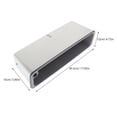 thumbnail image 2 of LEEYNEER Long Flower Pots Plastic Rectangular Planter Box with Water Storage for Windowsill Balcony Gardens Growing Vegetable Herb, 2 of 8