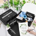 thumbnail image 3 of Paquete de 8 cajas de propuesta de padrinos de boda con tarjeta (7 cajas de padrinos de boda, 1 caja de padrino) Caja de regalo de padrinos de boda de 10.6?7.9?3.1 pulgadas con cinta Will You Be My Gr, 3 of 5