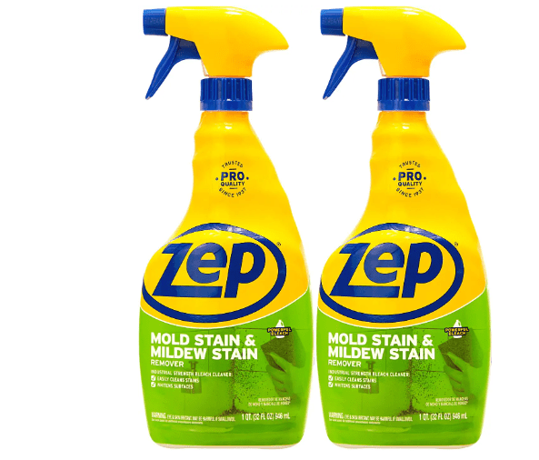 Zep Mold Stain and Mildew Stain Remover - 32 Ounce (Pack of 2)
