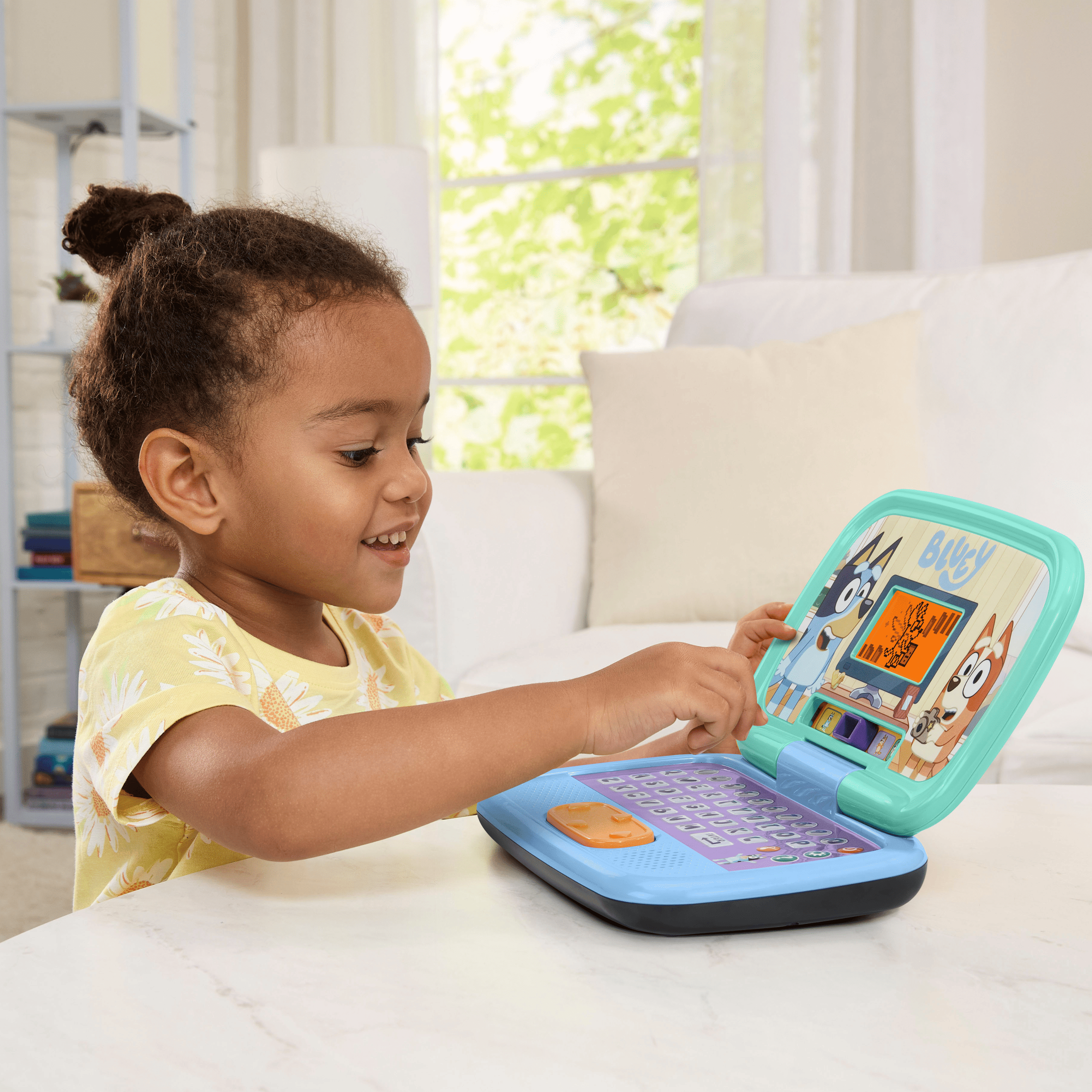VTech Bluey Mon ordi interactif - Version anglaise, 3-6 Ans