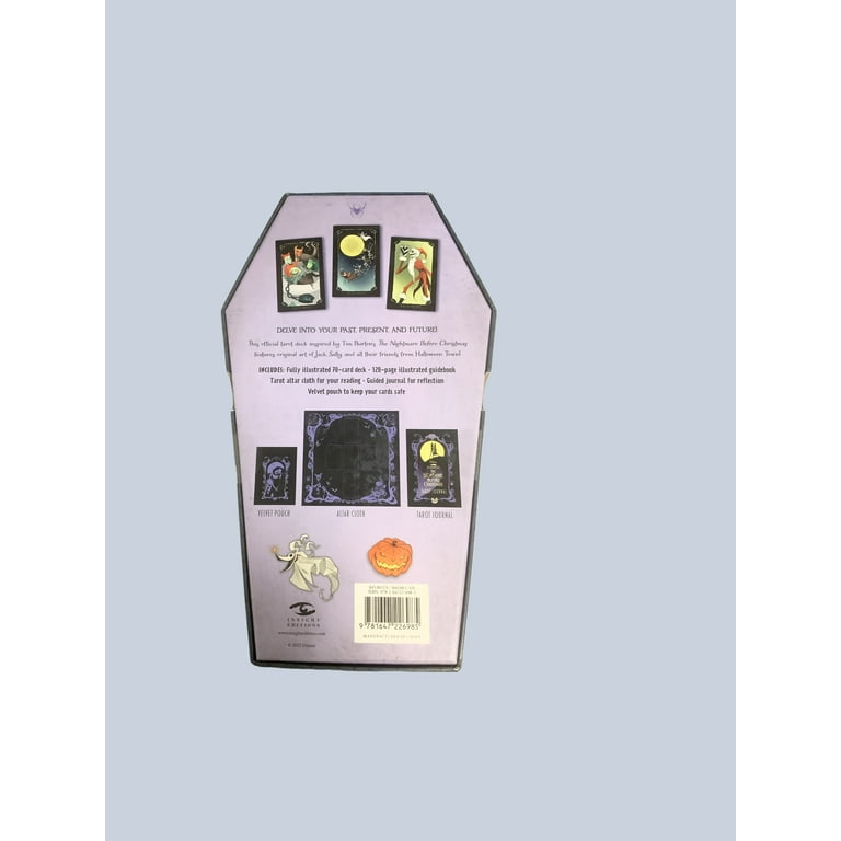 Tim Burton's Nightmare Before Christmas Tarot Deck, Guidebook Gift