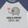 thumbnail image 4 of Inktastic Mimi and Poppop Love Me Boys or Girls Baby Bodysuit, 4 of 5