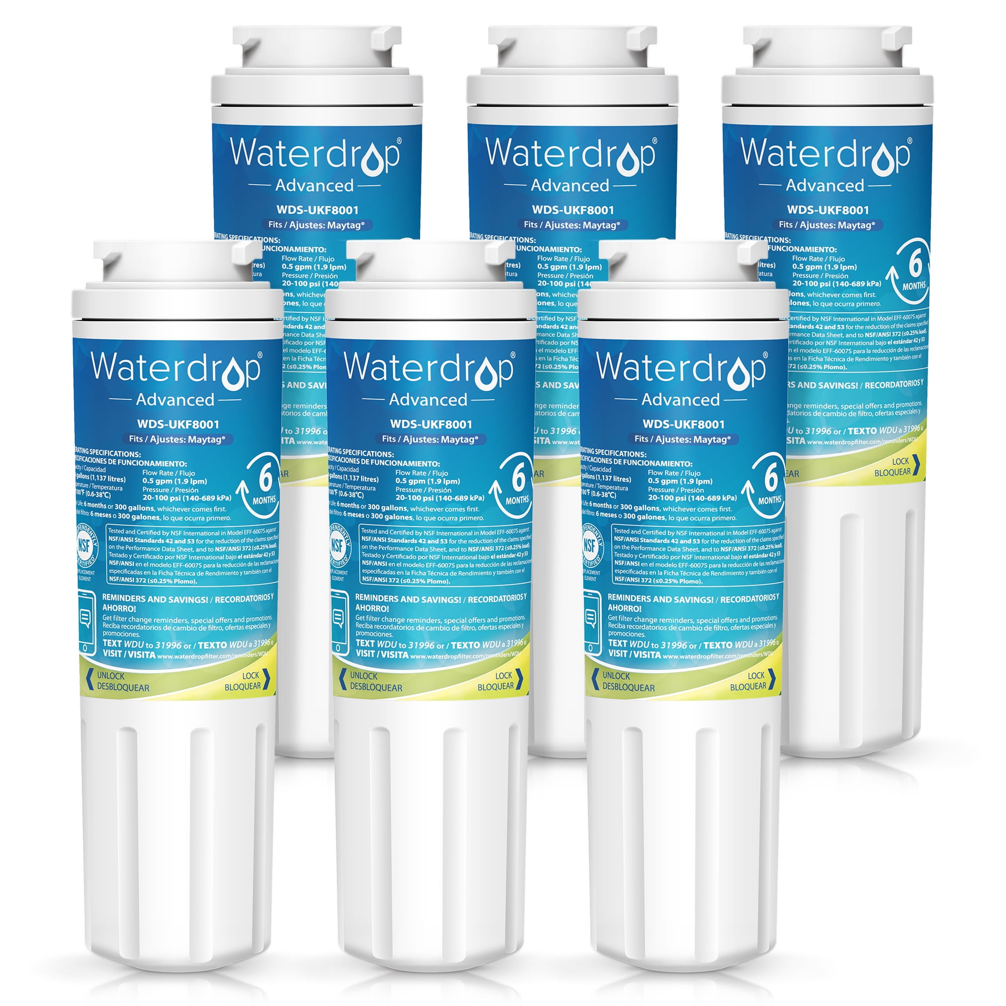 Refrigerator Carbon Water Filter Tree Purity Pro WLF-UKF01 Maytag UFK8001 for sale online 