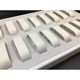 thumbnail image 5 of 18 Slot Watch & Bangle Ethereal White Display Tray w/Removable Leatherette Collars - For Sales/Storage/Travel/Organization/Display, 5 of 8