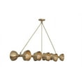 thumbnail image 7 of 10 Light Modern Raw Brass chandelier light Fixture, 7 of 7