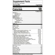 FARMASi Nutriplus, Red & Green Mix Gummies, 60 Gummies, Vegan, 5.8oz | Fruit & Greens Supplement with Vitamins and Botanical Blend, Orange Flavor, No Added Sugar, Gluten Free, Gelatin free