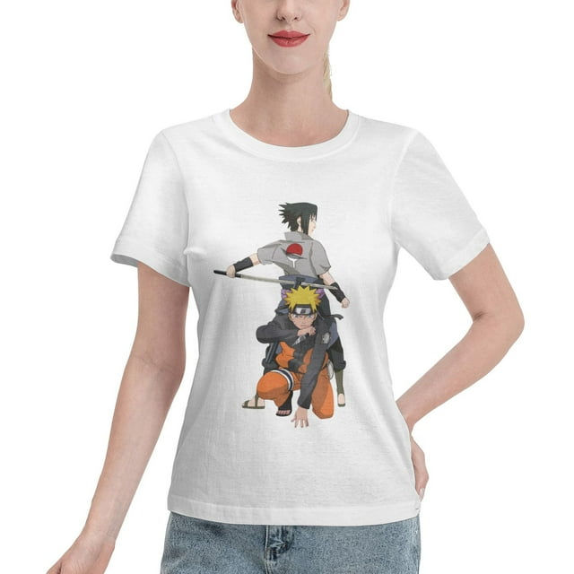 Women's Basic Short Sleeve T-Shirt Naruto Naruto Sasuke