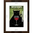 thumbnail image 3 of Black Cat Winery, Animals Framed Art Print Wall Art by Ryan Fowler, 3 of 6