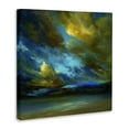 thumbnail image 4 of Stupell Industries Yellow Streaked Sky Landscape & Nature Painting Wrapped Canvas Art Print Wall Art, 17 x 17, 4 of 8