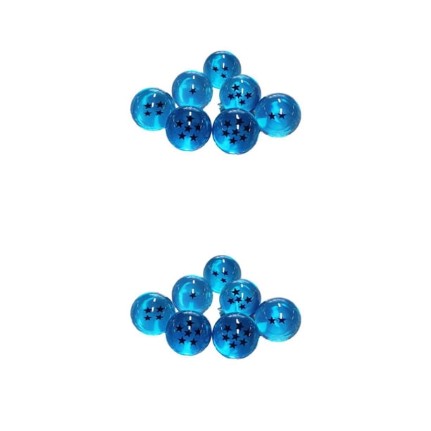 Cateissary Regalo para entusiastas de las bolas mágicas Adecuado para una amplia aplicación Bola de cristal Dragons Ball 42MM azul 42MM azul 2Conjunto