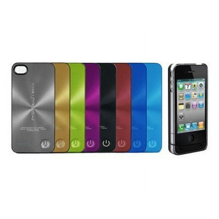 MiPow MACA COLOR POWER CASE 2200 - External battery pack - Li-pol - 2200 mAh - navy blue