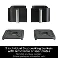 thumbnail image 3 of Air Fryer Ninja R-AD300CO Foodi, 10 litros, 2 cestas 6 en 1, color negro, 3 of 7