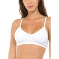 thumbnail image 3 of Anemone Women's Seamless V-Neck Padded Bralette with Adjustable Straps (One Size Fits All), 3 of 4