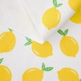 thumbnail image 3 of Hometrends Printed Lemon 1-Piece 100% Cotton Kitchen Towel, Yellow Multi, 16"x26", 3 of 5