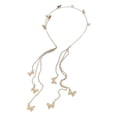 thumbnail image 1 of YSABOXY Shiny Wedding Butterfly Headband Head Chain Tassel Hair Gift Band Hoop AUS, 1 of 5