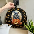 thumbnail image 4 of ZUXONGSY Halloween Black Cat Teapot Cover Cozy Kettle Protective with Hanging Loop Kettle Protective Insulation and Keep Tea Warm Teapots Dust Covers Happy Halloween Decor, 4 of 7