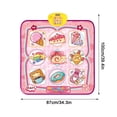 thumbnail image 4 of HWRETIE LED Dance Mat Music Interactive Floor Game Pad, 4 of 9