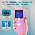 thumbnail image 2 of OSITO TENS Unit Muscle Stimulator, Dual Channel EMS Massage Machine with 4 Reusable Electrode Pads, 2 of 6