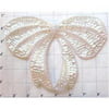 Bow Iridescent With Sequins And Beads 6\Inch X 8\Inch