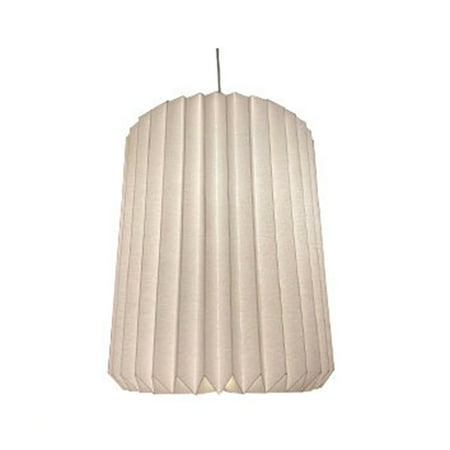 

Kotyreds Durable Paper Origami Lantern Shade Foldable Hanging Pendant Light Cover Creative Lantern Shade for Living Room Bedroom