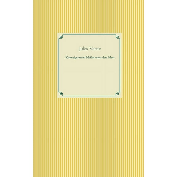 Zwanzigtausend Meilen unter dem Meer, (Paperback)