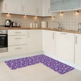 thumbnail image 5 of Yiaed Skull Rainbow Mushroom Kitchen Rugs Sets of 2 Kitchen Mats Cushioned Anti Fatigue Kitchen Rug Tapetes Para Cocina for Sink,Laundry Room, 5 of 6