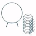 thumbnail image 1 of Pinza tensora de ventilación para secadora, acero inoxidable de 4 pulgadas de diámetro (paquete de 10), 1 of 5