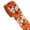 🧊 E, variant on Fall Ribbon with Wired Edges, Pumpkin Harvest Print for Bows, Wreaths and Gifts