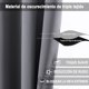 thumbnail image 5 of NANWEI 100% Cortinas Blackout, Cortinas Largas con Forro Negro para Estar/Rec&aacute;mara Ventana, Ojales en la Parte Superior, Aislamiento T&eacute;rmic, Reducci&oacute;n Ruido, 2 Paneles, 5 of 7