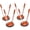 Orange*4 pack, variant on KAQ Ziplock Bag Holder Stand Adjustable For Plastic Freezer Bags/Hands Free Baggy Rack Gallon Bag Holder Stand,Green 4 Pack