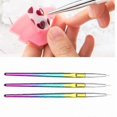thumbnail image 5 of 3 pcs Nail Art Drawing Pen Painting Aluminum Liner Manicure Drawing Brush for Beauty Salon, 5 of 5