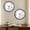 Style B, variant on Whatever I'm Late Anyway Wall Clock, Funny Sarcastic I'm Late Anyway Clock Large Unique Walls Watch Unique Irregular Number 12in Wooden Sign, Silent Non Ticking Decorative Clock (Style B, 2PCS)