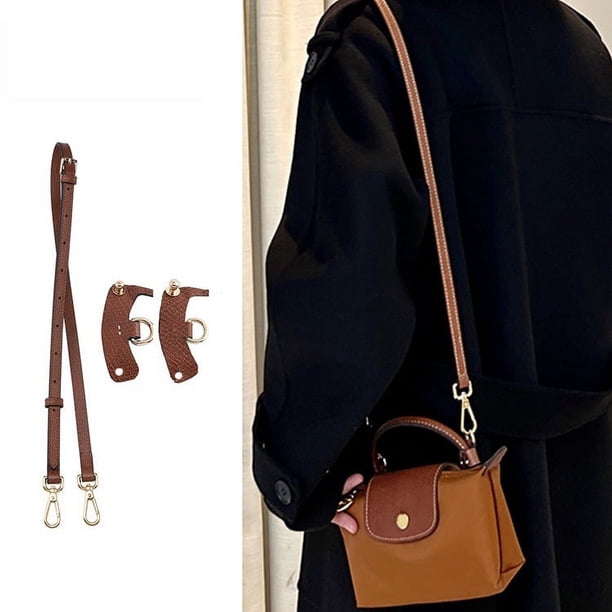Mini bolso con correa para el hombro, mini bolso para albóndigas, bolso Longxiang, correa para la axila sin perforaciones