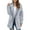 Blue, variant on Sherpa Jacket Women Fuzzy Fleece Oversized Open Front Hooded Cardigan Cozy Soft Fluffy Sweater Coats with Pockets