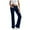 Dark Blue, variant on SwiftWear Women's High-Waisted Flare Leg Pants with Drawstring Waist, Stretch Athletic Lounge Trousers Comfortable Casual Wide Leg Sweatpants S-2XL