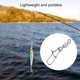 thumbnail image 4 of 40 Pieces Fishing Swivels Stainless Steel Fishing Swivels Snap Connector for Saltwater Fishing Freshwater Fishing, 4 of 5