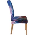 thumbnail image 3 of ZHANZZK Carina Nebula in Infrared Light Stretch Chair Cover Protector Seat Slipcover for Dining Room Hotel Wedding Party Set of 1, 3 of 5