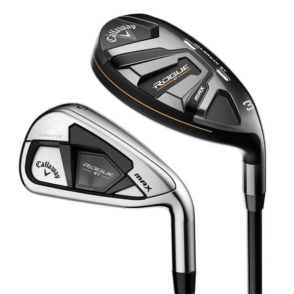 NEW Callaway Rogue ST Max 3-PW Hybrid Irons Elevate MPH 95 Steel Regular