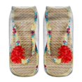 thumbnail image 4 of Calcetines impresos en 3D, chanclas, sandalias tridimensionales, calcetines impresos, chanclas, calcetines, uñas, 4 of 5