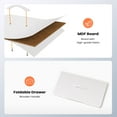 thumbnail image 2 of Pellebant White 5-Drawer Dresser Household Vertical Storage Tower Chest, 2 of 9