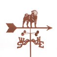 thumbnail image 1 of EZ Vane EZ1416-4S Pug Dog Weathervane with Four Sided Mount, 1 of 1