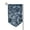 Sharp Corner, variant on Garden Flag Navy Blue Digital Camouflage Double Sided Small Yard Holiday Garden Flag for Outside Decor 12.5x18 Inch Square