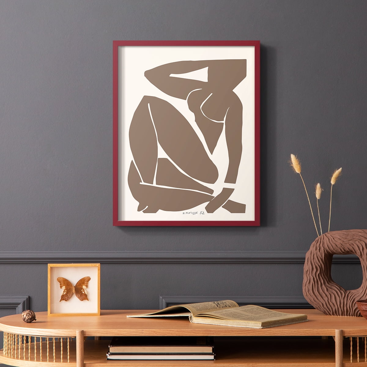 Matisse CCXIV in Solid Wood 11 x 14 Framed Print