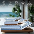 thumbnail image 2 of Cojines para Tumbona de Exterior Iheqard para Patio 180x56x8 cm, 2 of 7