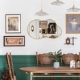 thumbnail image 2 of FRMALL 24"x36" Irregular Wall Mirror Gold Mirror Cloud Shaped, 2 of 10