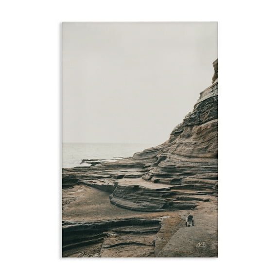 Stupell Industries Rocky Hawaiian Shore Landscape & Nature Photography Wrapped Canvas Art Print Wall Art, 16 x 24