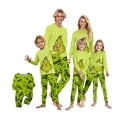 thumbnail image 1 of Holiday Green Matching Family Pajamas Set, 2-Piece (Women, L), 1 of 6